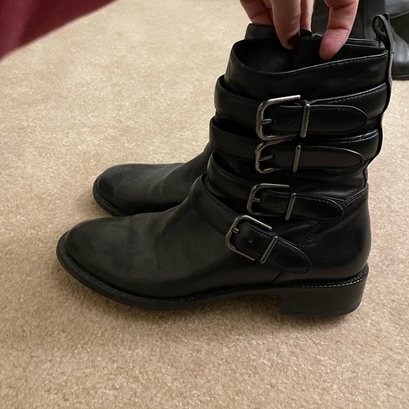 Via Spiga Black combat boots - Picture 8 of 8